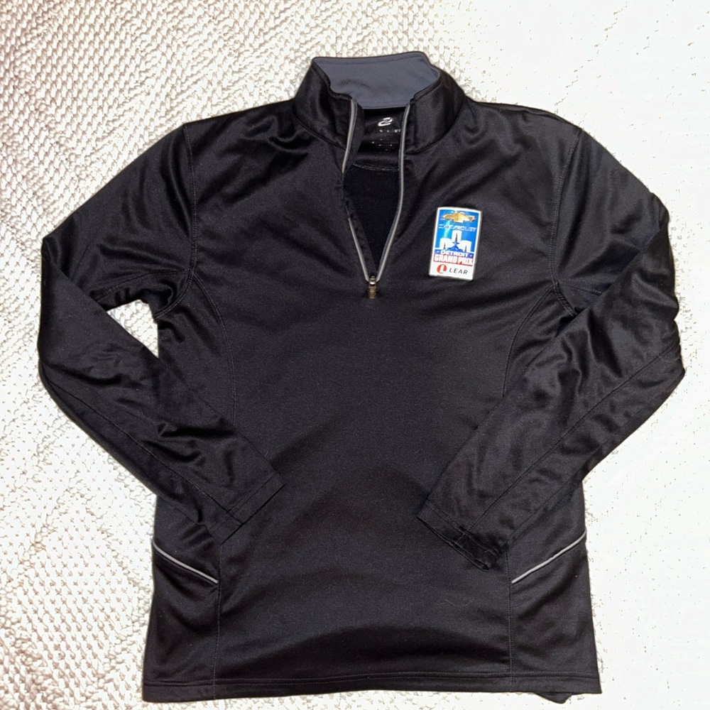 Vintage racing quarter zip